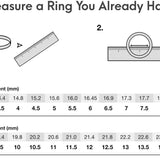 Contemporary unique sterling silver ring