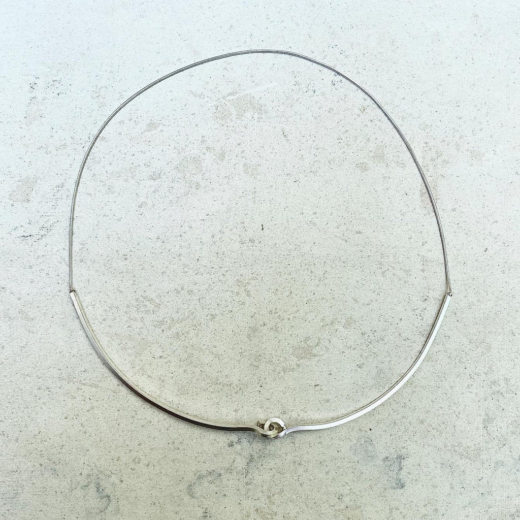 Dainty Choker,Simple Choker , Sterling Snake  chain Choker I Minimalist Choker