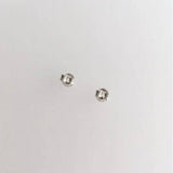 Unique hoops, statement, minimalist thereder silver earrings, dangle earrings