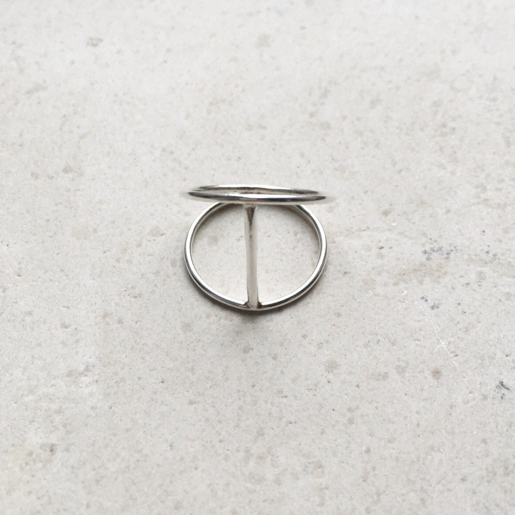 Open Circle Ring 'Together Alone'