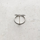 Open Circle Ring 'Together Alone'