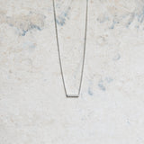 Minimalist dainty necklace handcrafted in Sterling silver
