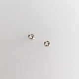 Unique Statement earrings I Silver long earrings I Minimalist geometric earrings