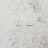 Line earrings I Minimalist Slim Earrings I Bar Studs I Silver earrings