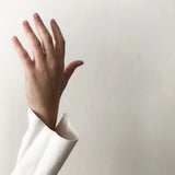Dainty silver ring I Chain ring I Stackable ring I Stacking ring