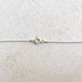 Dainty Necklace I Minimalist Silver Necklace I Pearl necklace