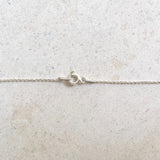 Dainty Necklace I Minimalist Silver Necklace I Tiny bee necklace