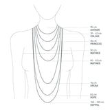 Dainty Necklace I Minimalist Silver Necklace I Glass bubble necklace