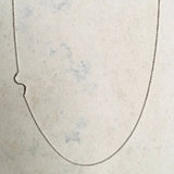 Dainty Necklace I Minimalist Silver Necklace I Wave necklace I