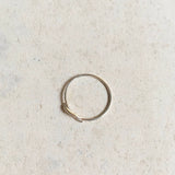 Dainty silver ring I Little hug ringI Stackable ring I Stacking ring