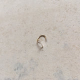 Line earring I 925 Silver Earrings I Minimalist earring I Stud earrings I Gold Plated earring ( 1 piece)