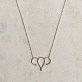 Dainty Necklace I Minimalist Silver Necklace I Feminist necklace