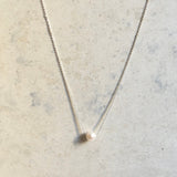 Dainty Necklace I Minimalist Silver Necklace I Wedding necklace