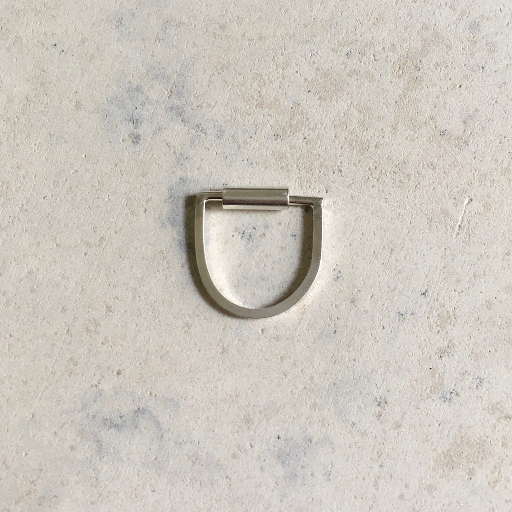 Minimalist ring, unique geometric ring, anti stress ring