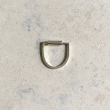 Minimalist ring, unique geometric ring, anti stress ring