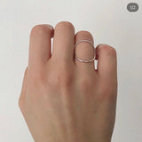 Geometric ring I Sterling Silver ring I Minimalist ring I