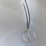 ''Daydreaming'' lightweight chain with hand shaped sphere